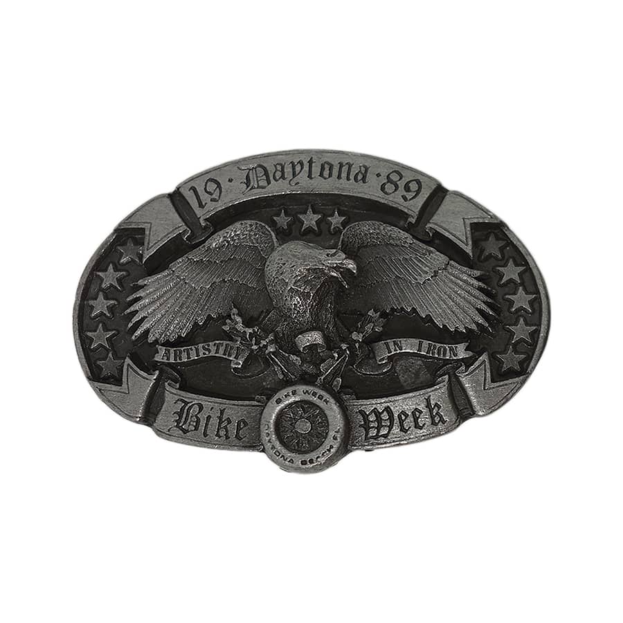 Daytona 1989 Bike Week バイカー ピンズ デイトナ イーグル 留め具付き