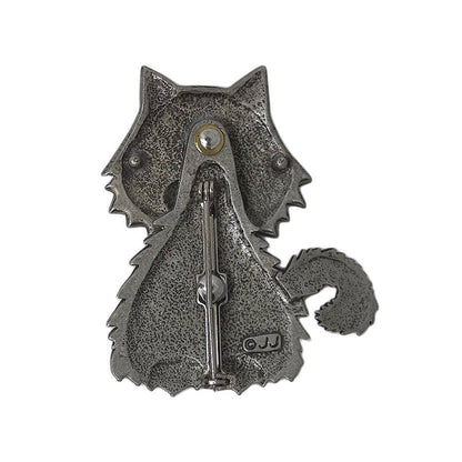 猫 ブローチ JONETTE JEWELRY