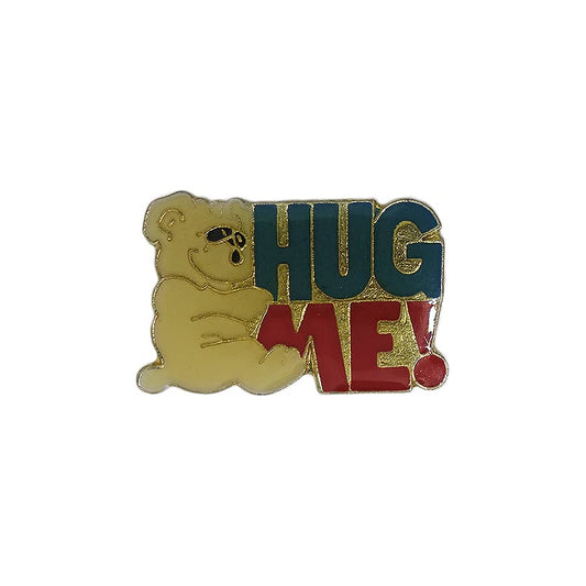 HUG ME! テディベア ピンズ 留め具付き