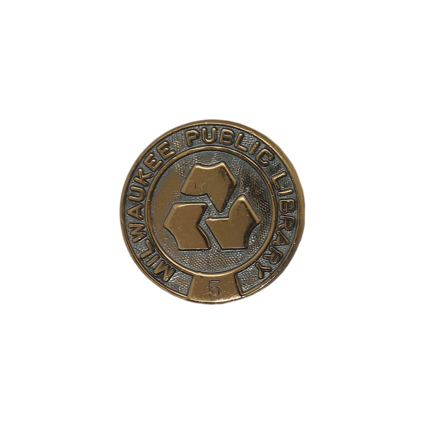 MILWAUKEE PUBLIC LIBRARY ピンズ 留め具付き
