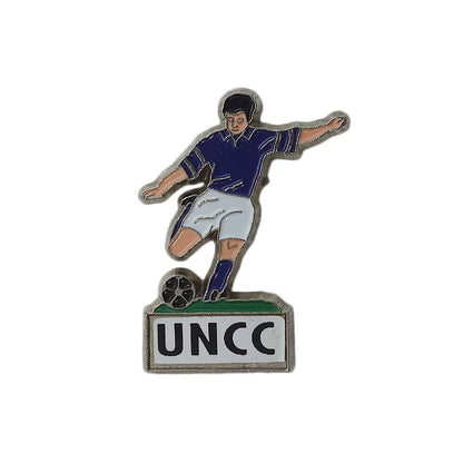 UNCC サッカー ピンズ 留め具付き レトロ フランス ピンバッジ