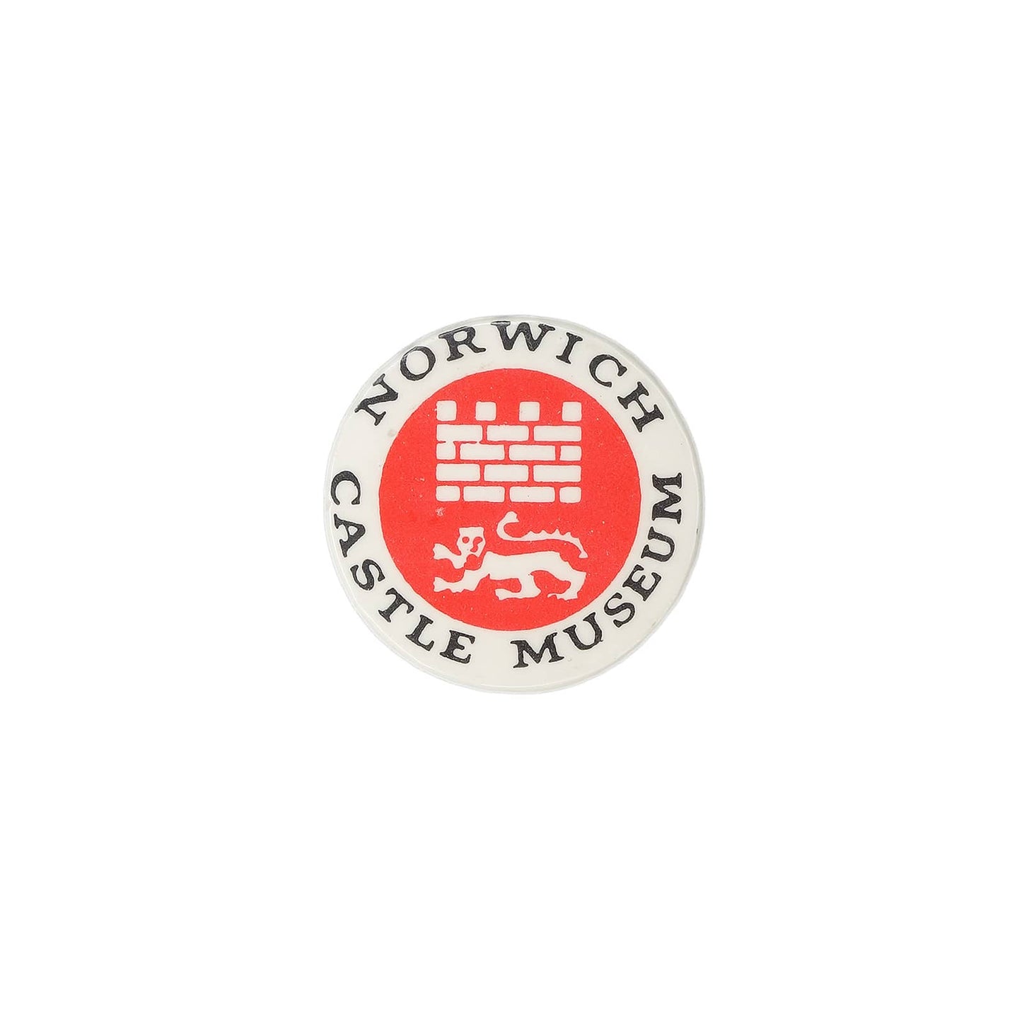 NORWICH CASTLE MUSEUM ノーリッジ城博物館 缶バッジ バッチ