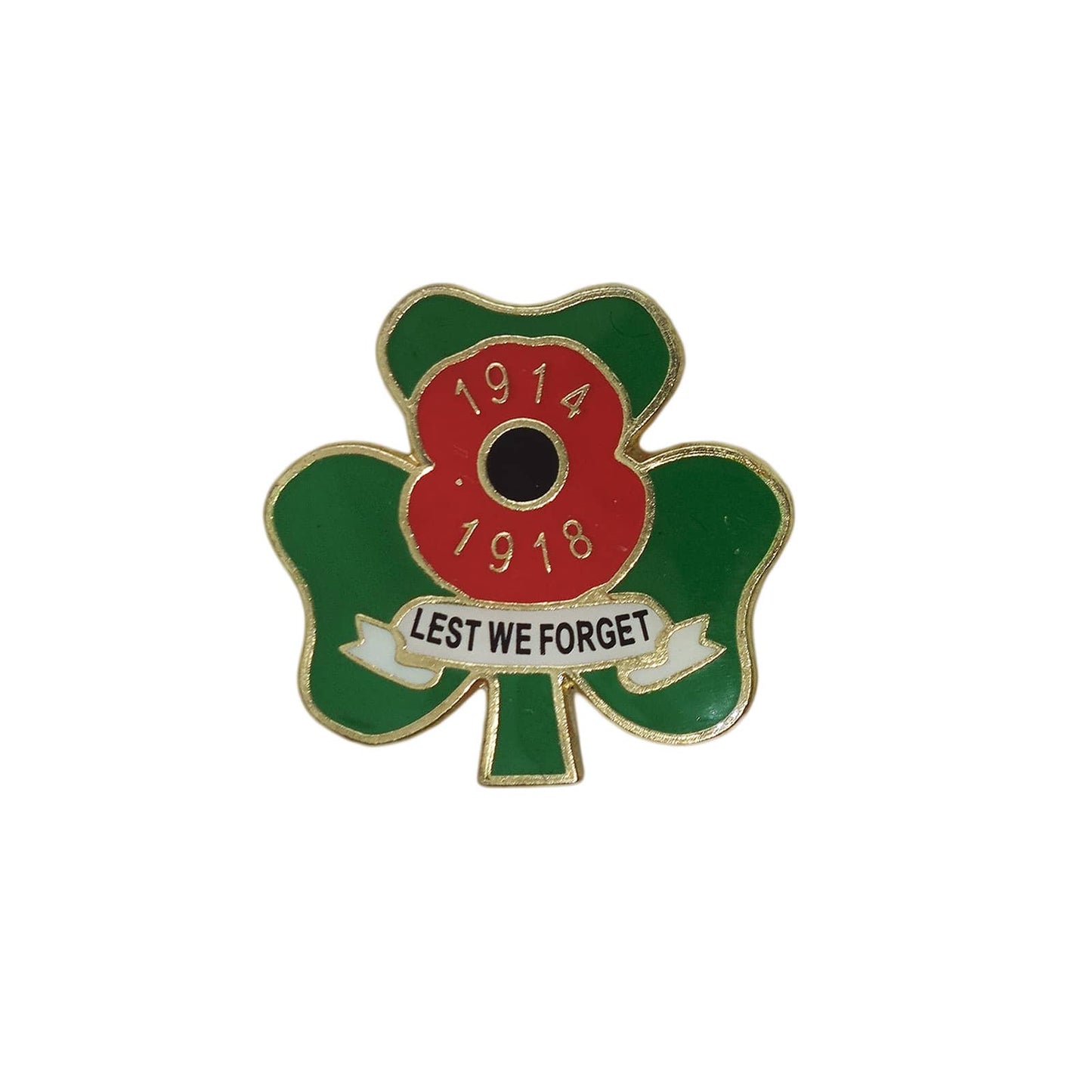 Royal British Legion 英国在郷軍人会 シャムロック ピンズ