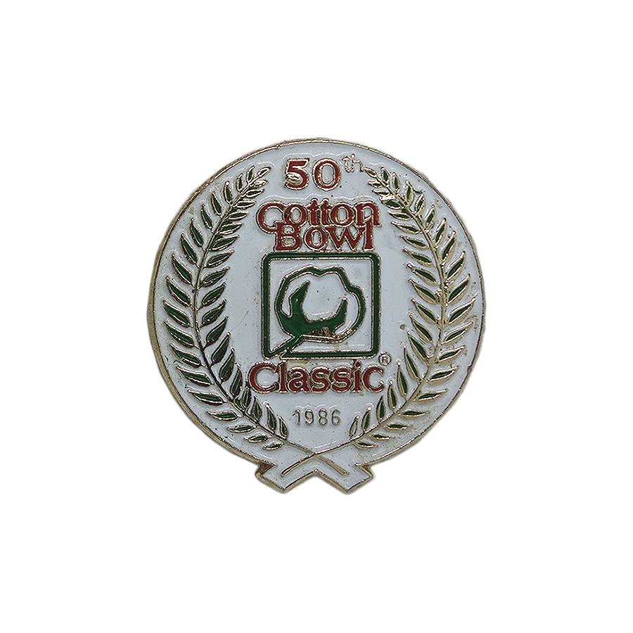 50th Cotton Bowl Classic ピンズ NCAA フットボール 留め具付き