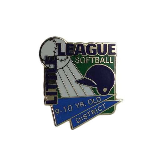 LITTLE LEAGUE SOFTBALL ピンズ ソフトボール 留め具付き
