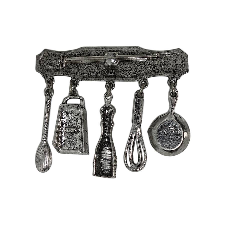 LE CHEF ブローチ 調理器具 JONETTE JEWELRY