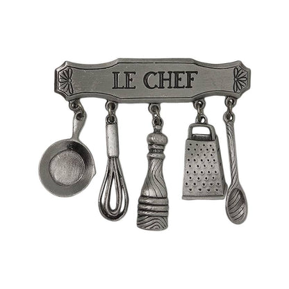 LE CHEF ブローチ 調理器具 JONETTE JEWELRY