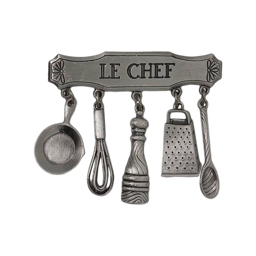 LE CHEF ブローチ 調理器具 JONETTE JEWELRY