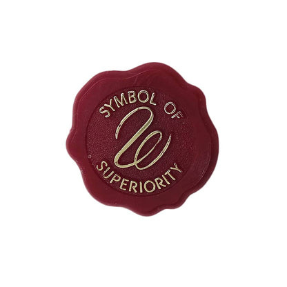 SYMBOL OF SUPERIORITY ピンズ 留め具付き　封蝋印風