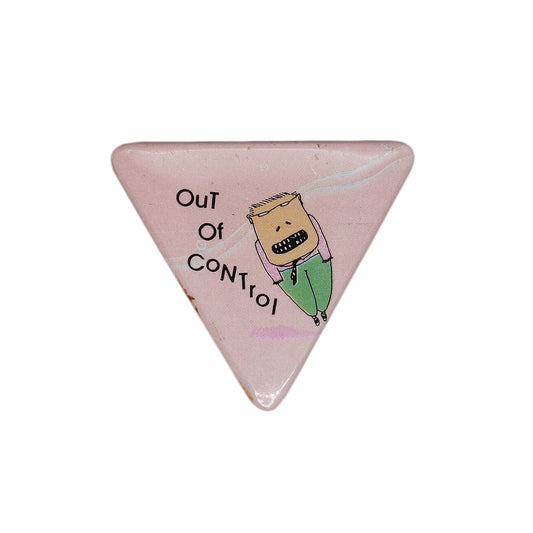 Out Of Control 缶バッジ バッチ AMERICAN GREETINGS