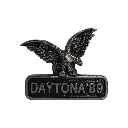 DAYTONA '89 バイカー ピンズ デイトナ イーグル 留め具付き