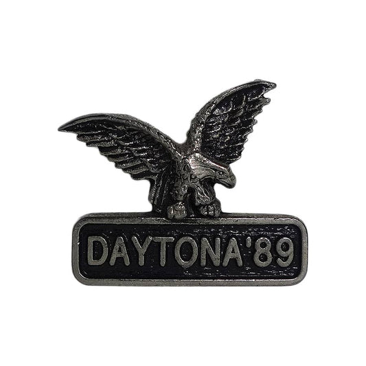 DAYTONA '89 バイカー ピンズ デイトナ イーグル 留め具付き