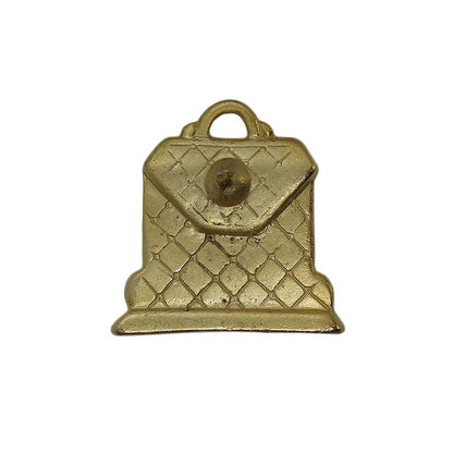 バッグ ピンズ 金色 留め具付き