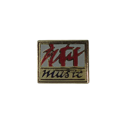 music ピンズ 留め具付き