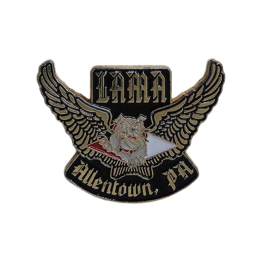 LAMA ALLENTOWN, PA バイカー ピンズ 留め具付き