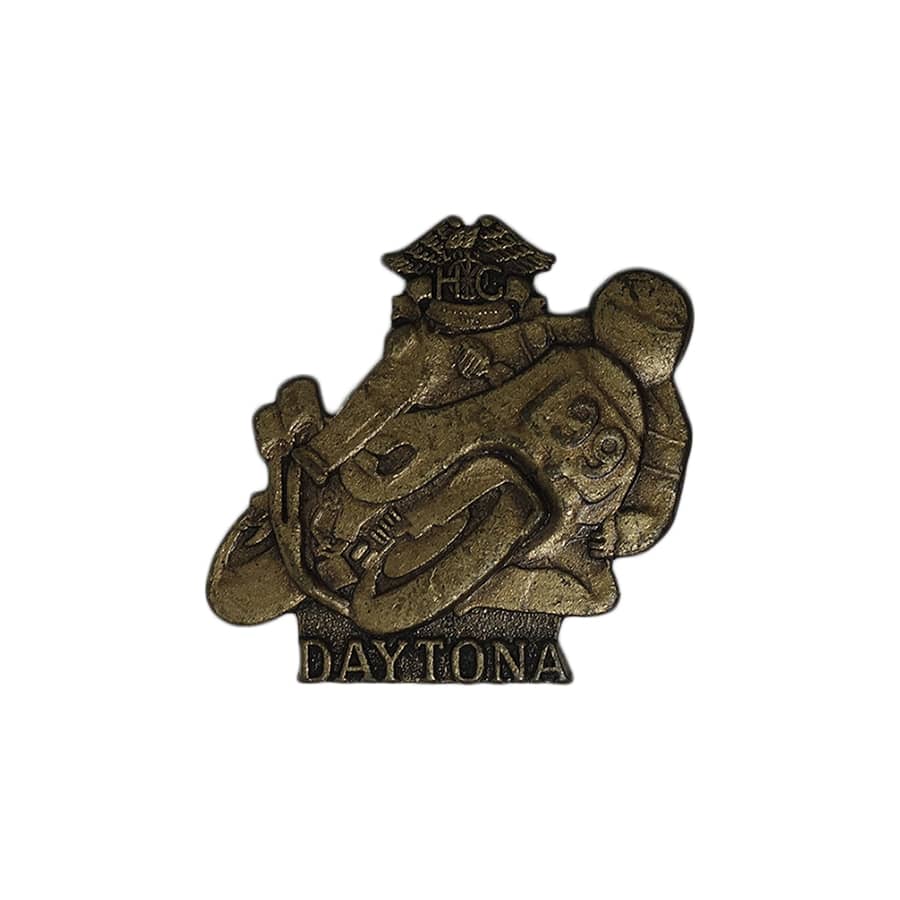 H.O.G. DAYTONA バイカー ピンズ HARLEY-DAVIDSON 留め具付き