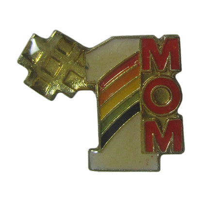 ピンズ #1 MOM 留め具付き 留め具付き