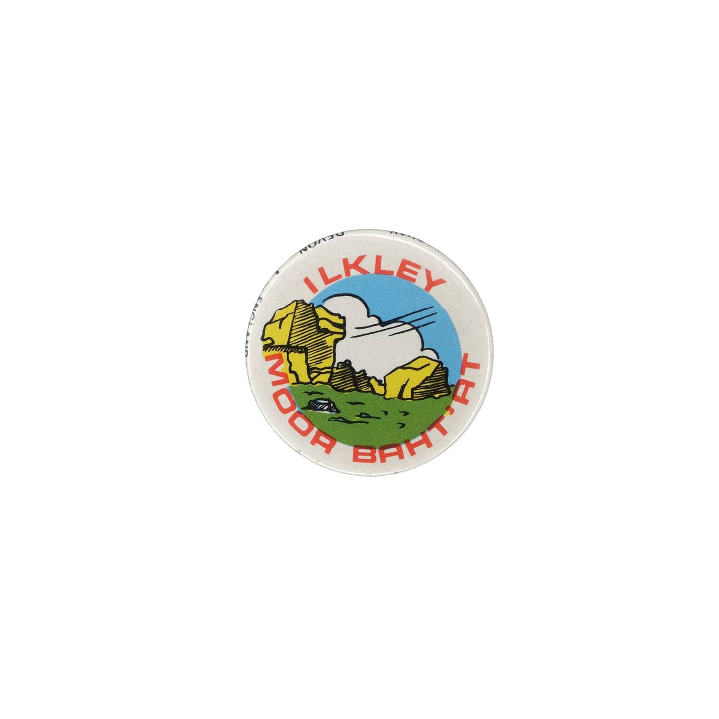 ILKLEY MOOR BAHT 'AT イルクリー・ムーア 缶バッジ バッチ