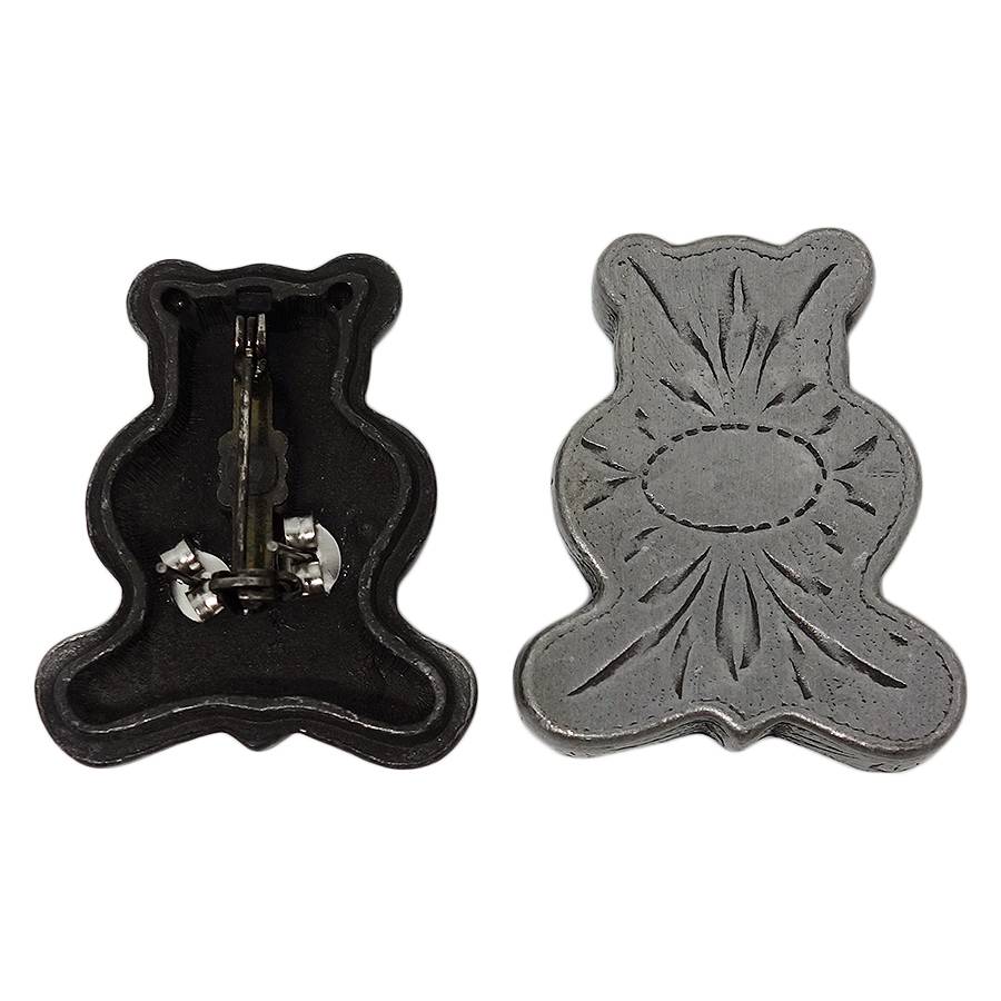 テディベア トリンケットボックス ブローチ ピアス ネックレス TORINO