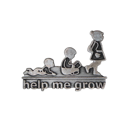 help me grow 子供の成長 ピンズ