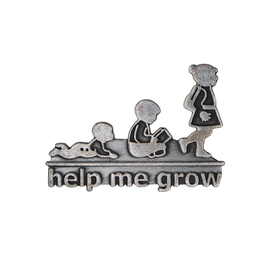 help me grow 子供の成長 ピンズ