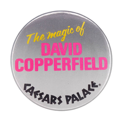 David Copperfield デビッド・カッパーフィールド 缶バッジ マジシャン