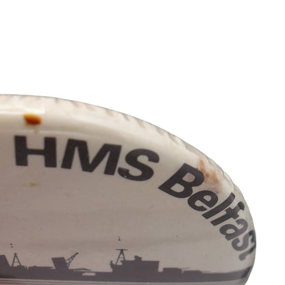 I boarded HMS Belfast 缶バッジ イギリス海軍 軽巡洋艦 HMSベルファスト