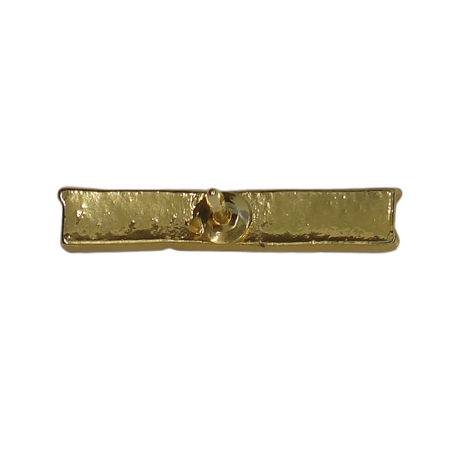 町名 ピンズ HAMDEN コネチカット州 金色 文字 留め具付き