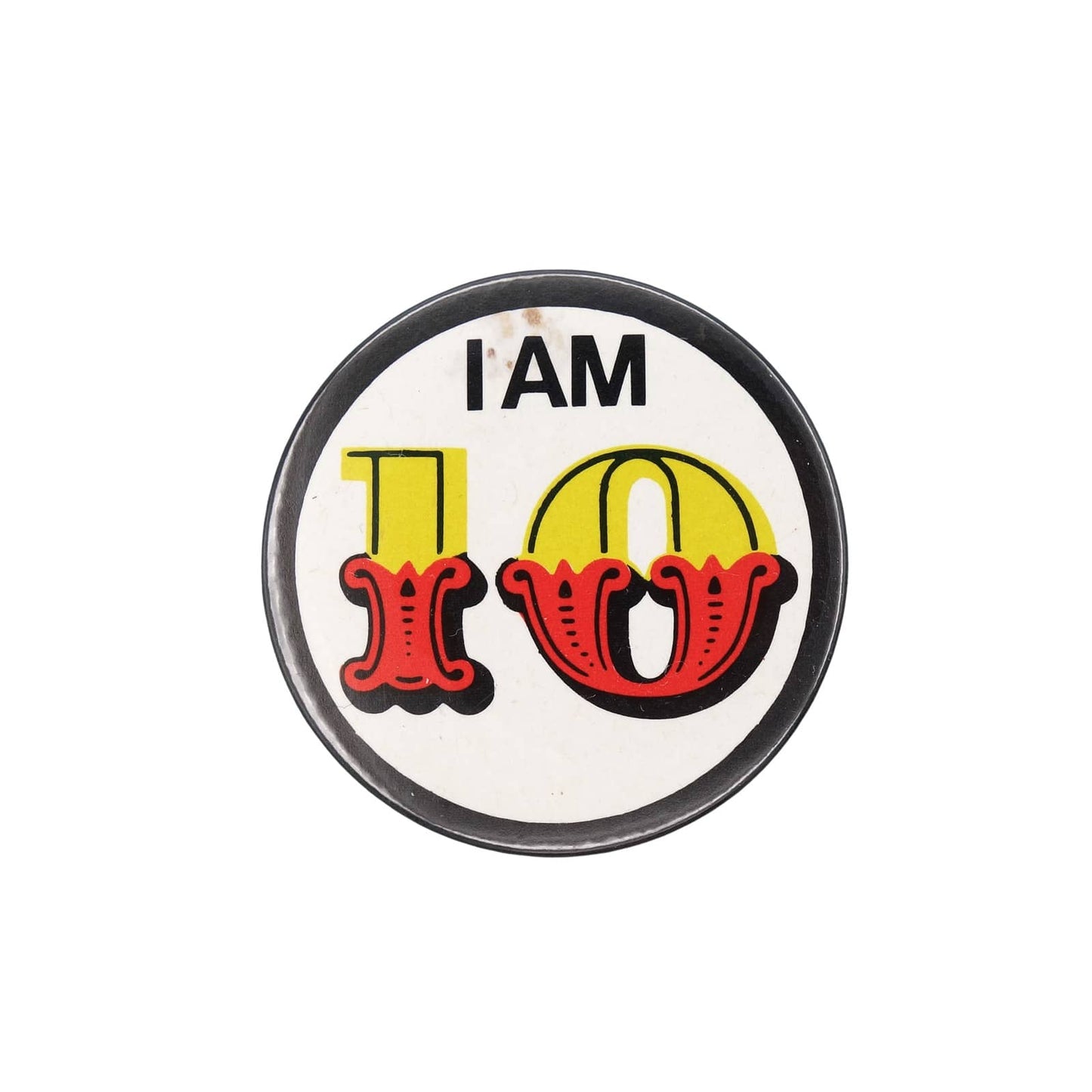 I AM 10 缶バッジ バッチ 10歳 誕生日