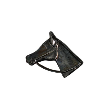 馬 ピンズ 動物 留め具付き ビンテージ