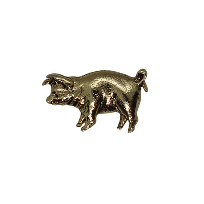 豚 ピンズ 金色 動物