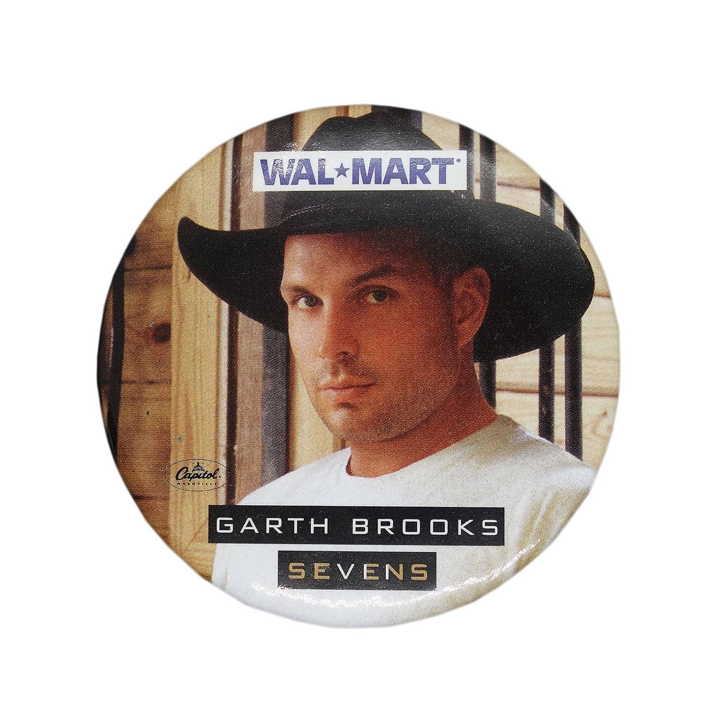Garth Brooks ガース・ブルックス 缶バッジ バッチ SEVENS プロモーション