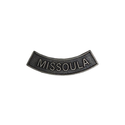 MISSOULA ピンズ モンタナ州 ミズーラ 留め具付き