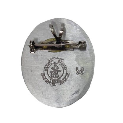 Wendell August Forge 鳥の巣箱 ペンダント ブローチ