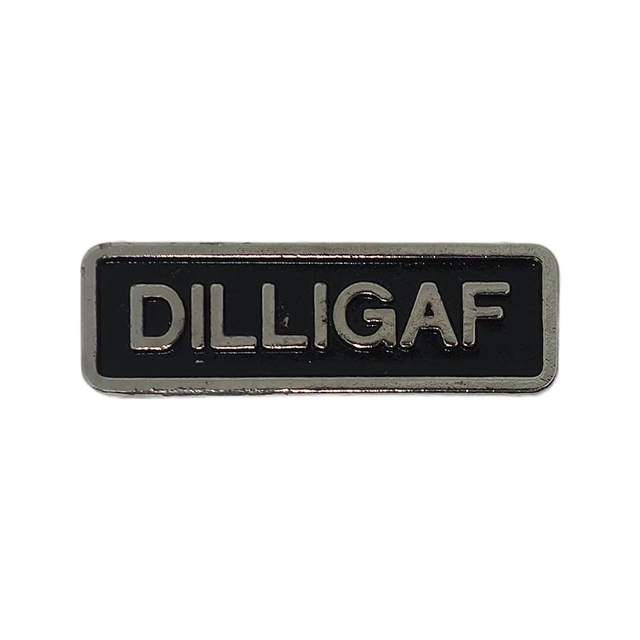 DILLIGAF バイカー ピンズ 留め具付き