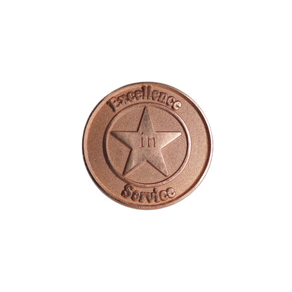 Excellence in Service アワード ピンズ