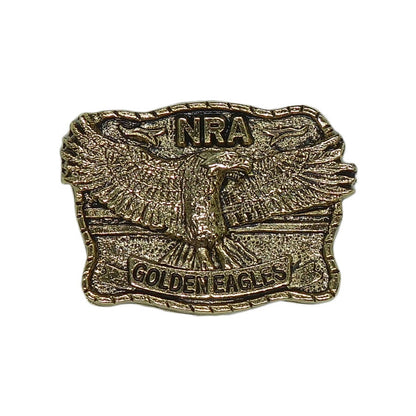 ピンズ 全米ライフル協会 NRA GOLDEN EAGLES イーグル 鷲 留め具付き