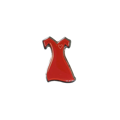Go Red for Women 赤いドレス ピンズ アメリカ心臓協会 留め具付き
