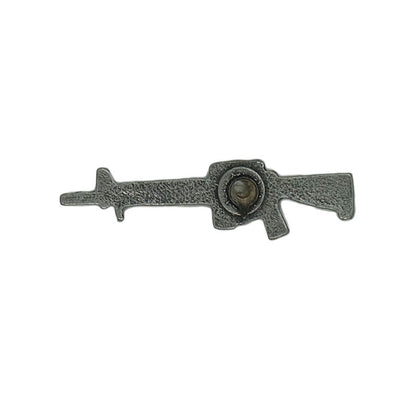 ライフル ピンズ M16 鉄砲 銃 留め具付き