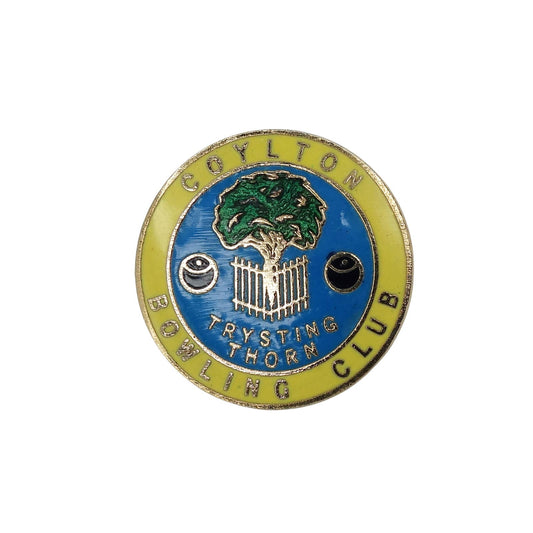 COYLTON BOWLING CLUB ピンバッジ バッチ 英国 ローンボウルズクラブ