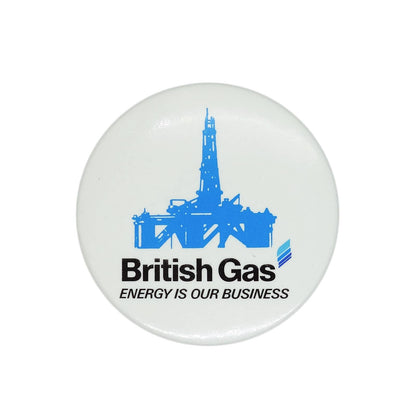 British Gas 缶バッジ バッチ