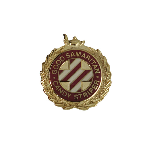 GOOD SAMARITAN CANDY STRIPER ピンバッジ ブローチ 看護助手