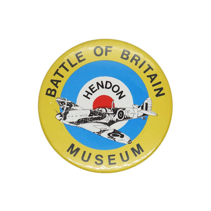 BATTLE OF BRITAIN MUSEUM 缶バッジ バッチ 戦闘機