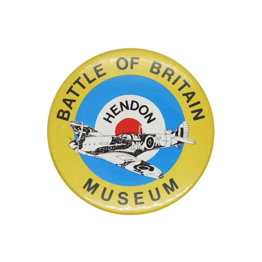BATTLE OF BRITAIN MUSEUM 缶バッジ バッチ 戦闘機