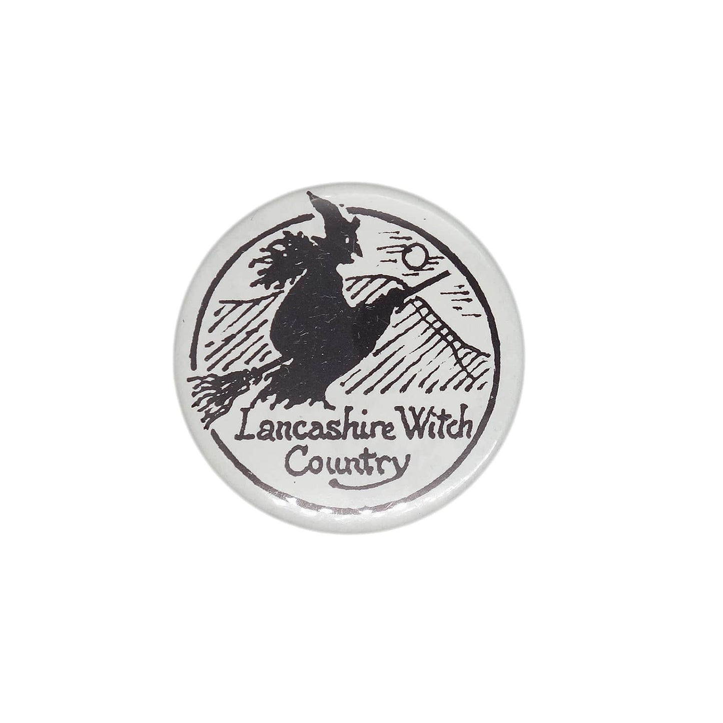 Lancashire Witch Country 缶バッジ バッチ　魔女