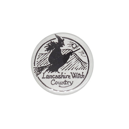 Lancashire Witch Country 缶バッジ バッチ　魔女