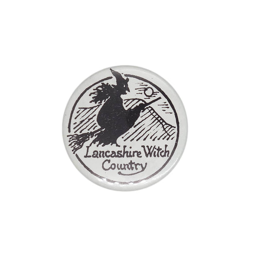 Lancashire Witch Country 缶バッジ バッチ　魔女