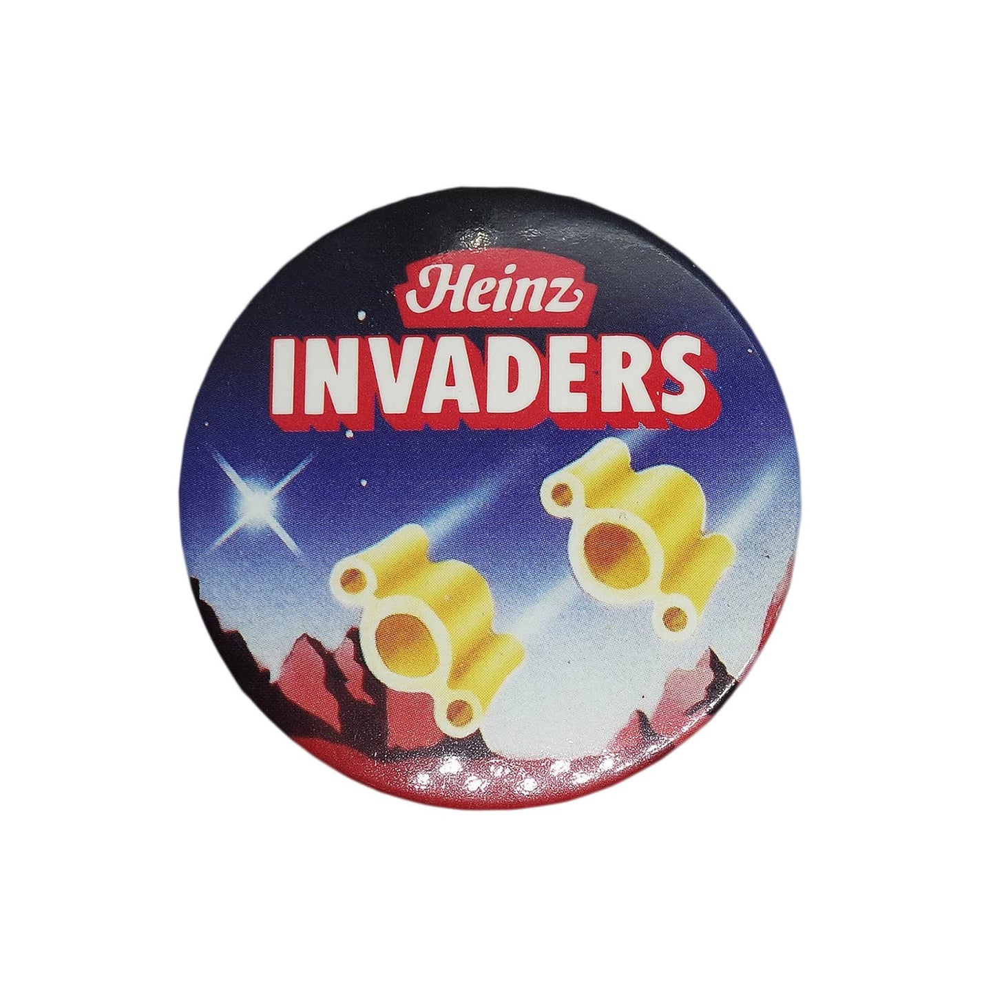 Heinz ハインツ INVADERS 缶バッジ バッチ
