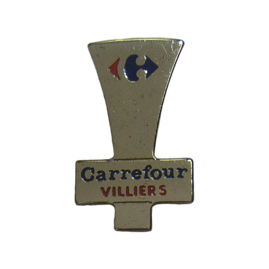 ピンズ スーパーマーケット Carrefour カルフール フランス 留め具付き