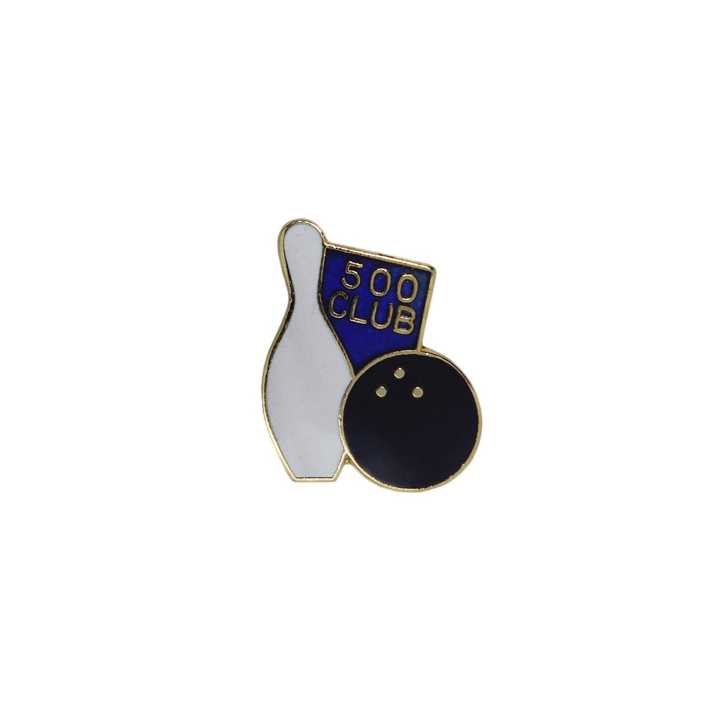 500 CLUB ボウリング ピンバッジ ブローチ